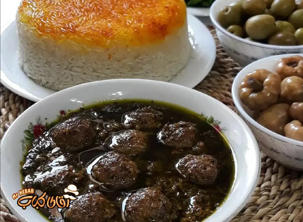 طرز تهیه اناربیج گیلانی در بهترین رستوران گیلان