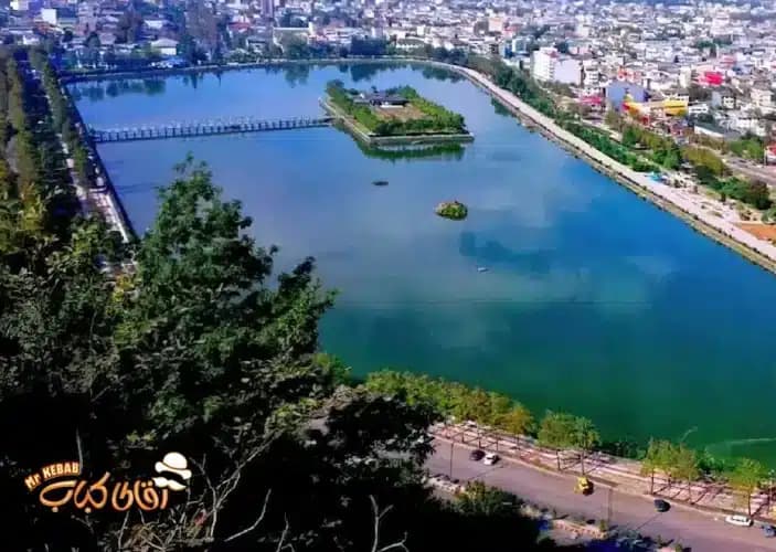 معرفی استخر لاهیجان در کنار رستوران اقای کباب