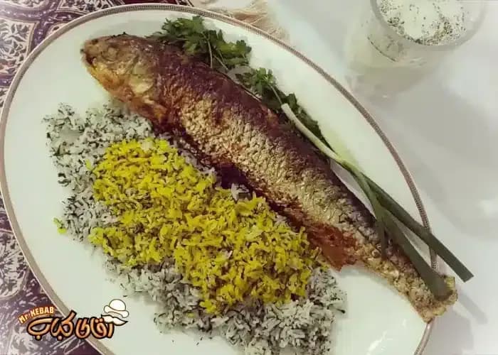 طرز تهیه ماهی شکم پر شمالی