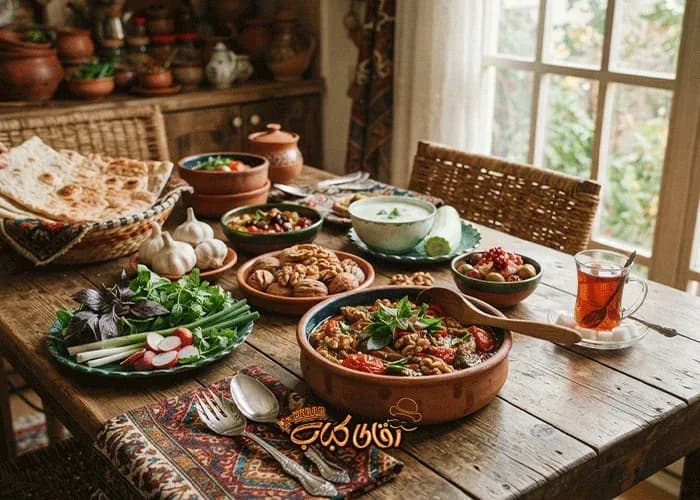 راهنمای جامع: کدام غذاهای گیلانی برای بیماران دیابتی و دارای فشار خون مناسب تر است؟