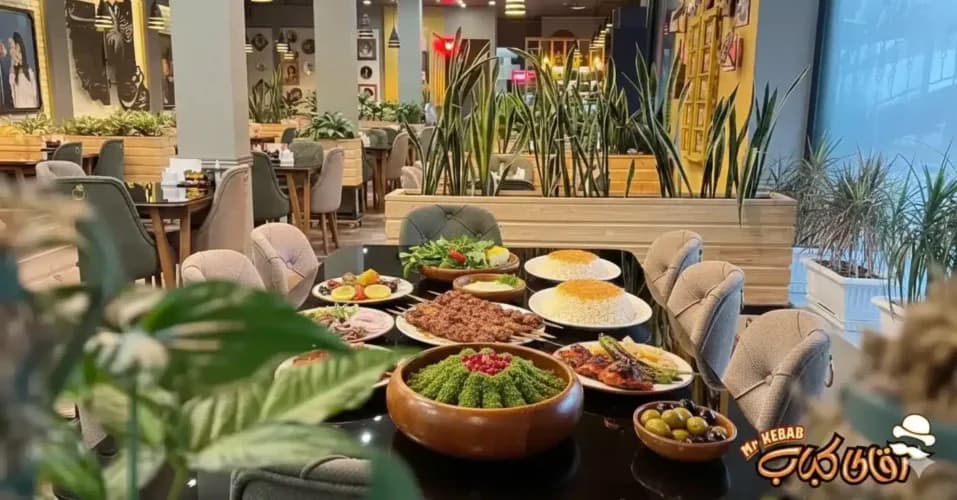 طعم اصیل دلار گیلانی تو رستوران آقای کباب