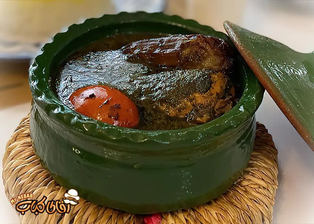 طرز تهیه خورش ترش واش در کنار رستوران آقای کباب لاهیجان بهترین رستوران لاهیجان