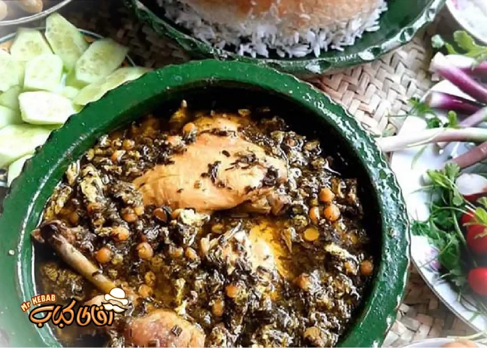 طرز تهیه خورش سیر قلیه در کنار بهترین رستوران گیلان