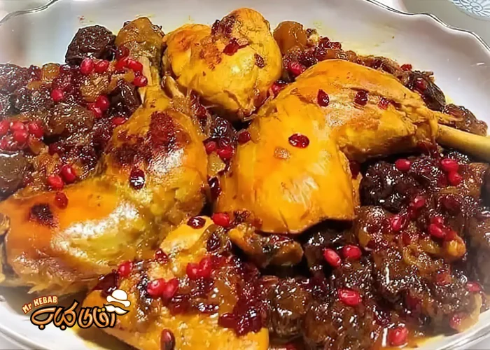 طرز تهیه خورش آلو مسما گیلانی در کنار بهترین رستوران گیلان