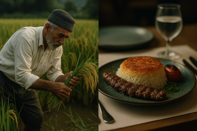 داستان برنج دودی