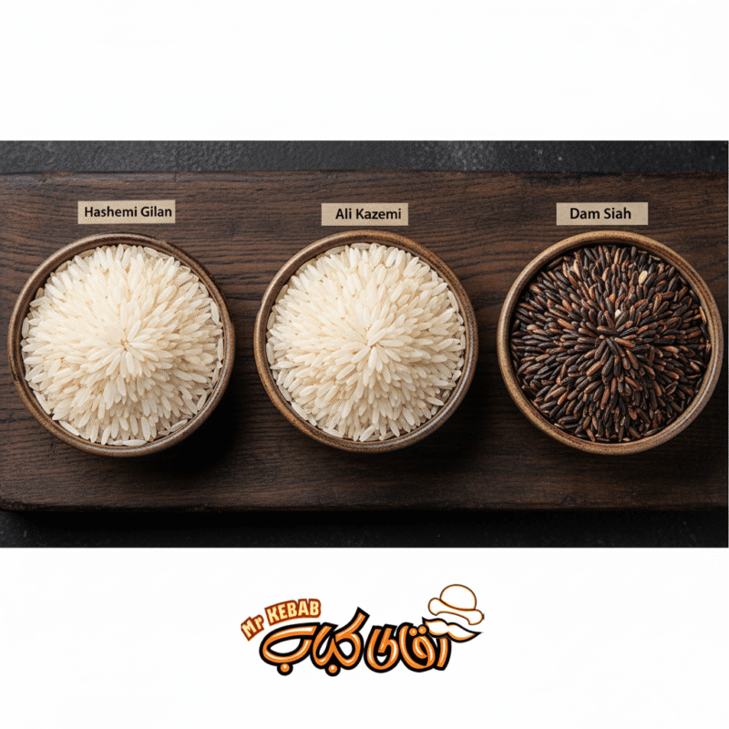 مقایسه انواع برنج محلی گیلان؛ تشخیص برنج خوب هاشمی و علی کاظمی