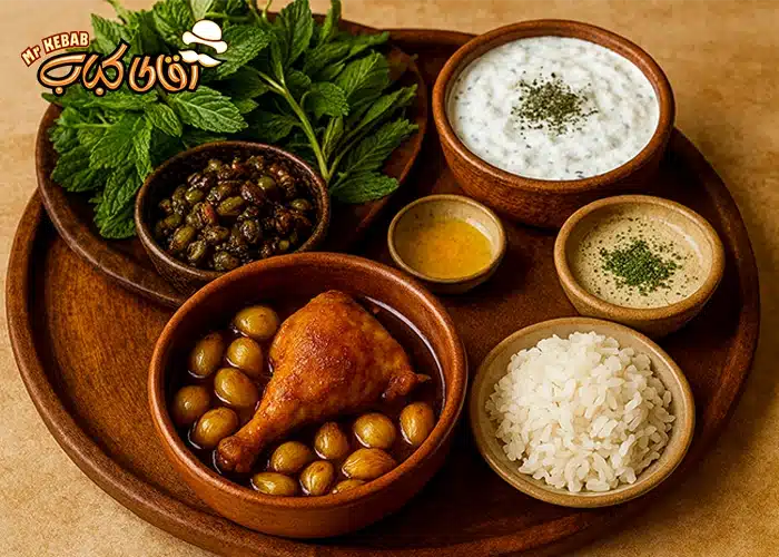 سیر قلیه را با چه چیزی سرو کنیم؟